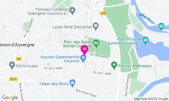 Localisation Dr Albane Dubien Allouchery