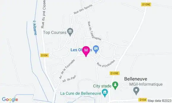 Localisation Dr Julien Moron