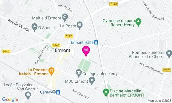 Localisation Dr Marjorie Dumon