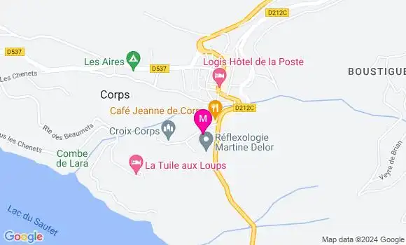 Localisation Dr Anaïs Mondon