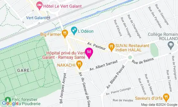 Localisation Dr Christophe Allouache
