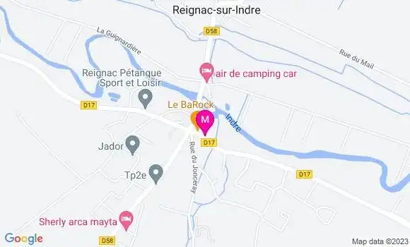 Localisation Dr Audrey Bedouet