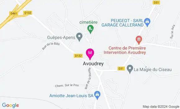 Localisation Dr Geoffrey Pollet