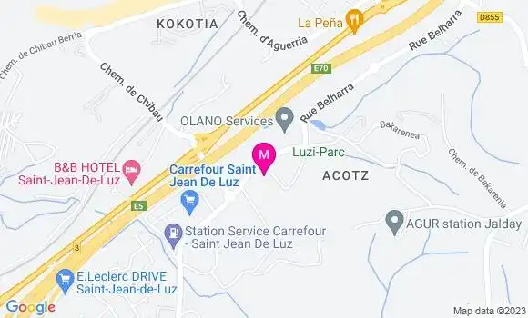 Localisation Dr Anne Gourdonneau