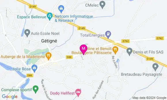 Localisation Dr Chloé Fusiller
