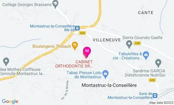 Localisation Dr Fiona Leaustic Louarn