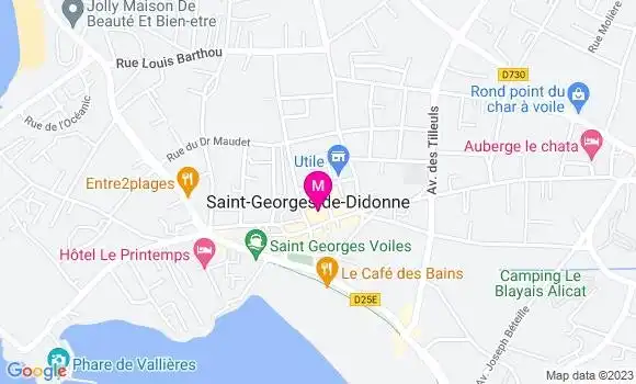 Localisation Dr Thierry David