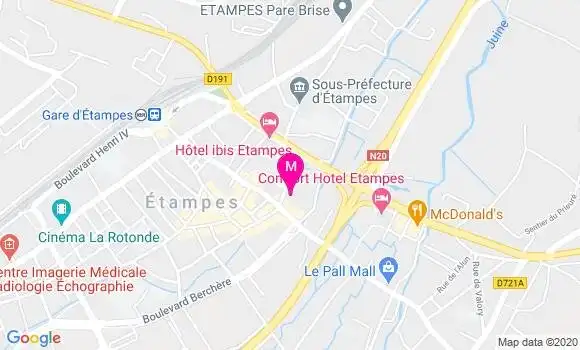 Localisation Dr Nathalie Verney