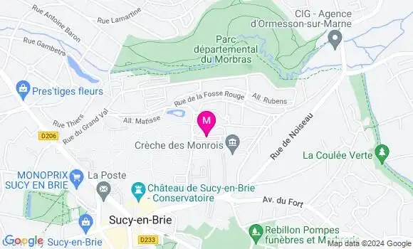 Localisation Dr Bastien Deconninck