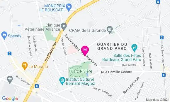Localisation Dr Juliette Dennis