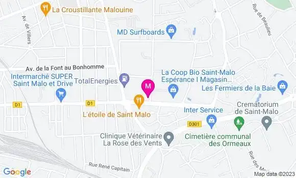 Localisation Dr Anne Claire Guillotte