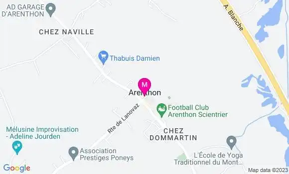 Localisation Dr Lucie Theze