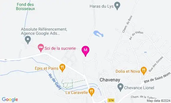 Localisation Dr Marjorie Guillet