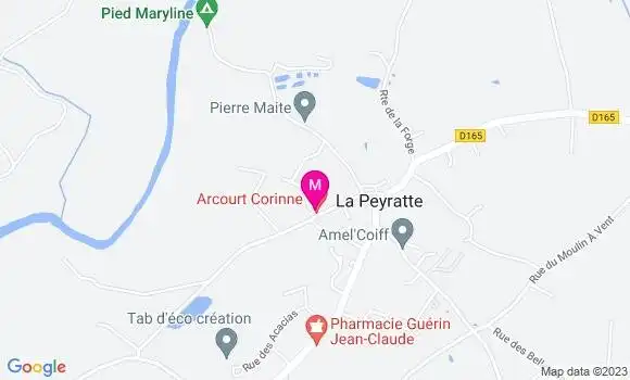 Localisation Dr Marie Mergans