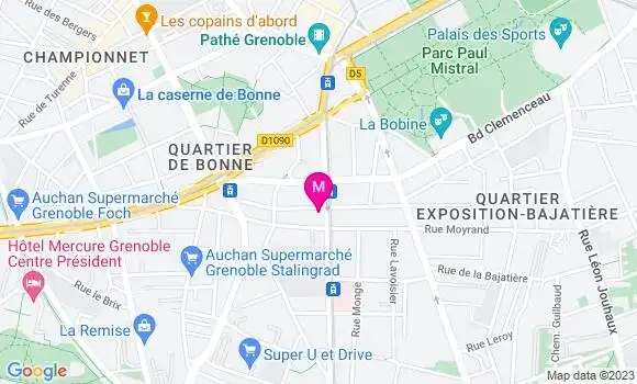 Localisation Dr Audrey Bitsch