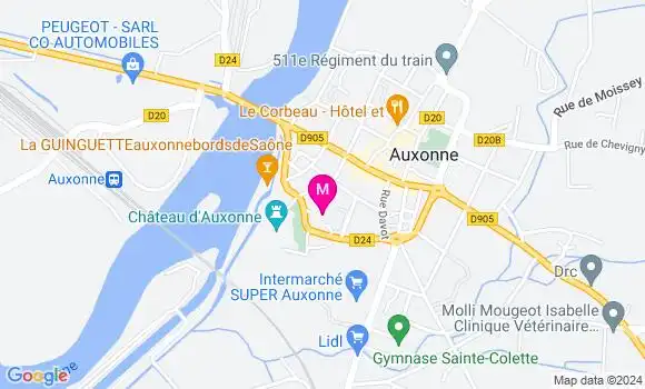 Localisation Dr Aurélie Petit