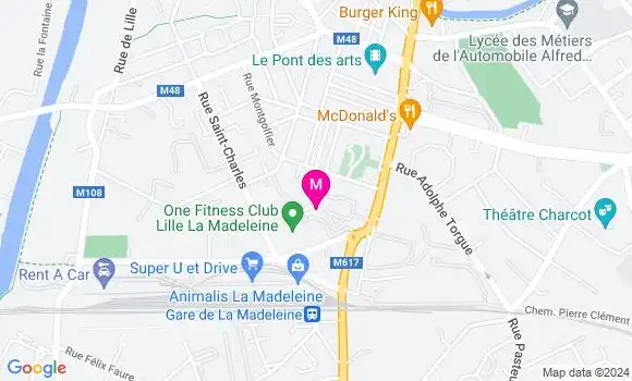Localisation Dr Céline Gast