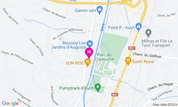 Localisation Dr Jean Louis Guijarro