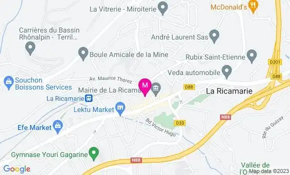 Localisation Dr Quentin Vasselon