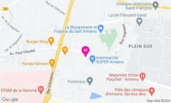 Localisation Dr Virginie Hery
