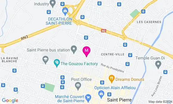 Localisation Dr Jean Christophe Rouxel