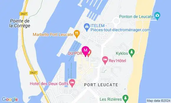 Localisation Dr Cathleen Coutadeur