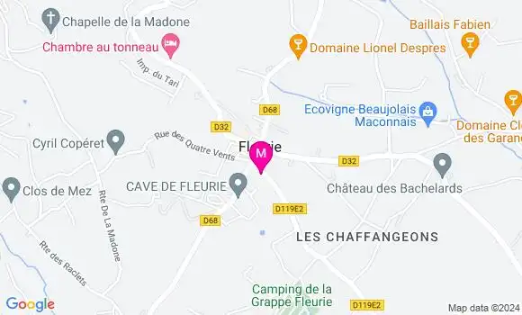 Localisation Dr Mathilde Poivet