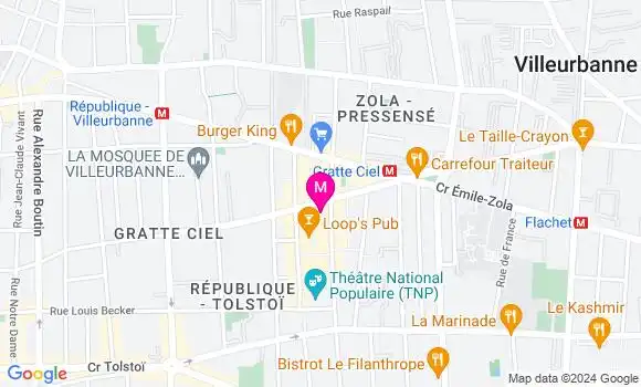Localisation Dr Benjamin Bouhadana