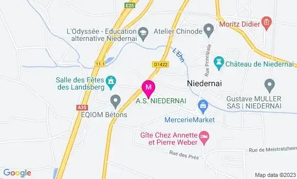 Localisation Dr Jean Baptiste Roth