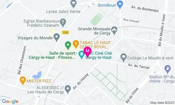 Localisation Dr Claudia Bemba