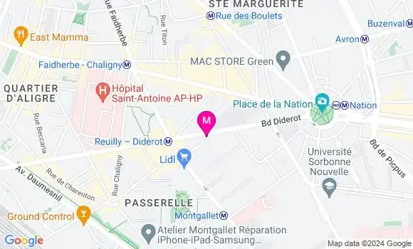 Localisation Dr Guillaume Cluzel