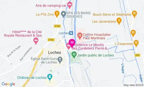 Localisation Dr Sandrine Maillard