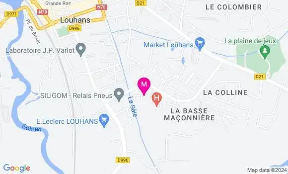 Localisation Dr Julien Rossi