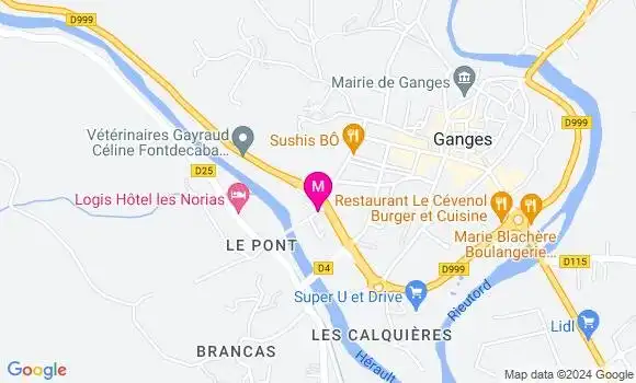 Localisation Dr Guillaume Fabre