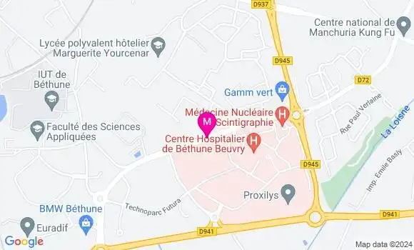 Localisation Dr Djihad Hamroun