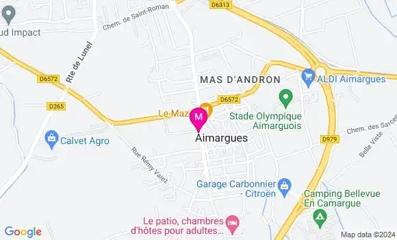 Localisation Dr Yves Brincat