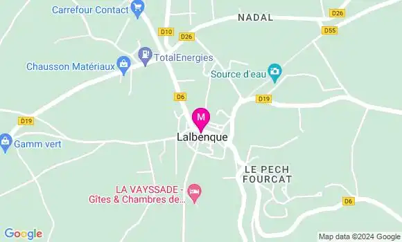 Localisation Dr Aude Vallet Merian