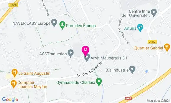 Localisation Dr Laurent Biboulet