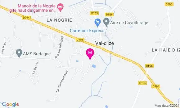 Localisation Dr Vincent Collet