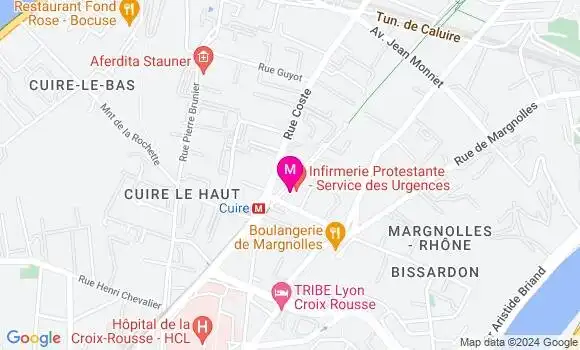 Localisation Dr Caroline Fine