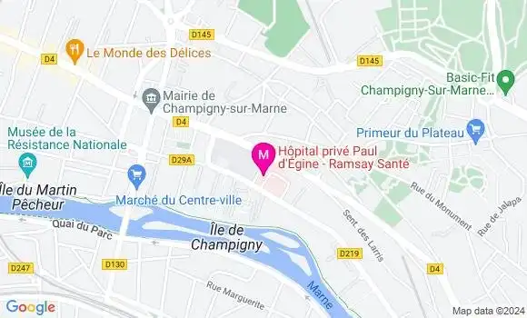 Localisation Dr Clément Duboucher