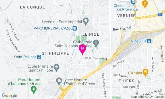 Localisation Dr Richard Amougou Owono