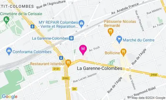 Localisation Dr Sophie Collette