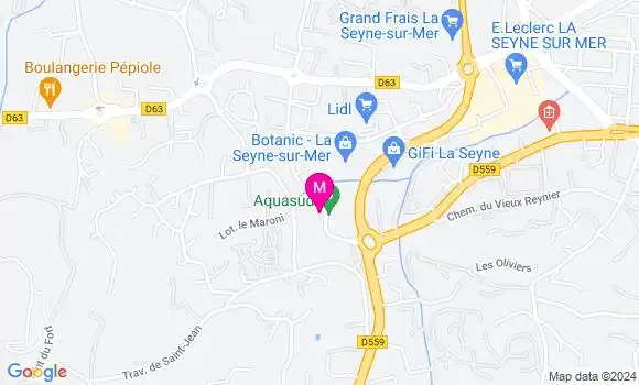 Localisation Dr Elodie Roca
