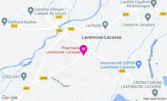 Localisation Dr Claire Dutrey