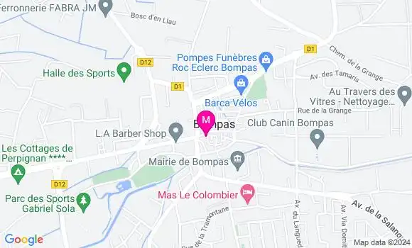 Localisation Dr Elise Snoeck