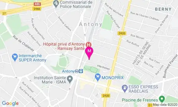 Localisation Dr Bernard Cadot