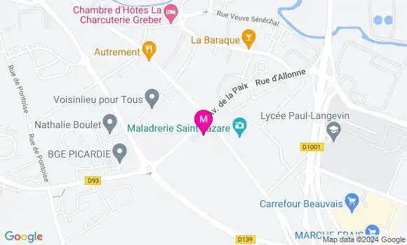 Localisation Dr Lou Lequeuche