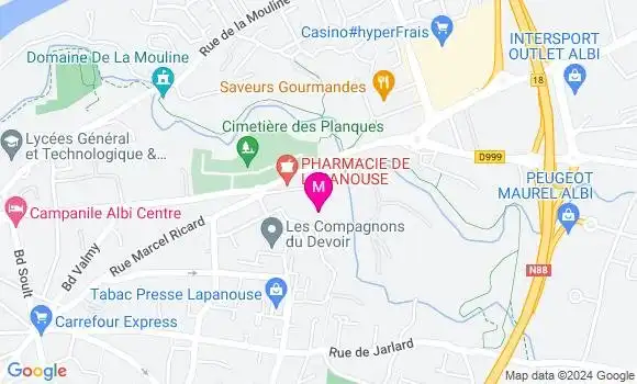 Localisation Dr Remi Pierson