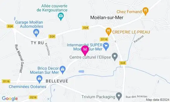 Localisation Dr Catherine Bordage